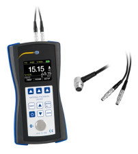  PCE-TG 300-P5EE: Ultrasonic Thickness Gauge (600 mm ) w/ 5Mhz - 10mm dia Probe for thru coating measurement